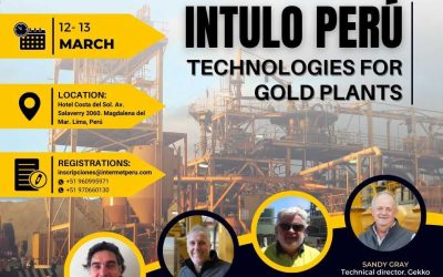 Register for the Peru Intulo Gold Plant Technology Course